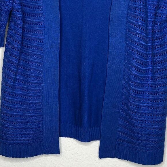 Vintage‎ Jenny Cardigan Acrylic Sweater Blue - Picture 3 of 6